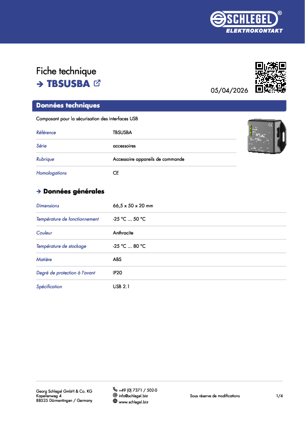 Datasheet_TBSUSBA