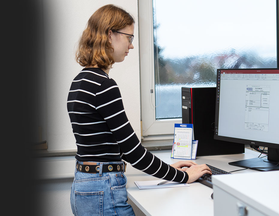 Industrial clerk training