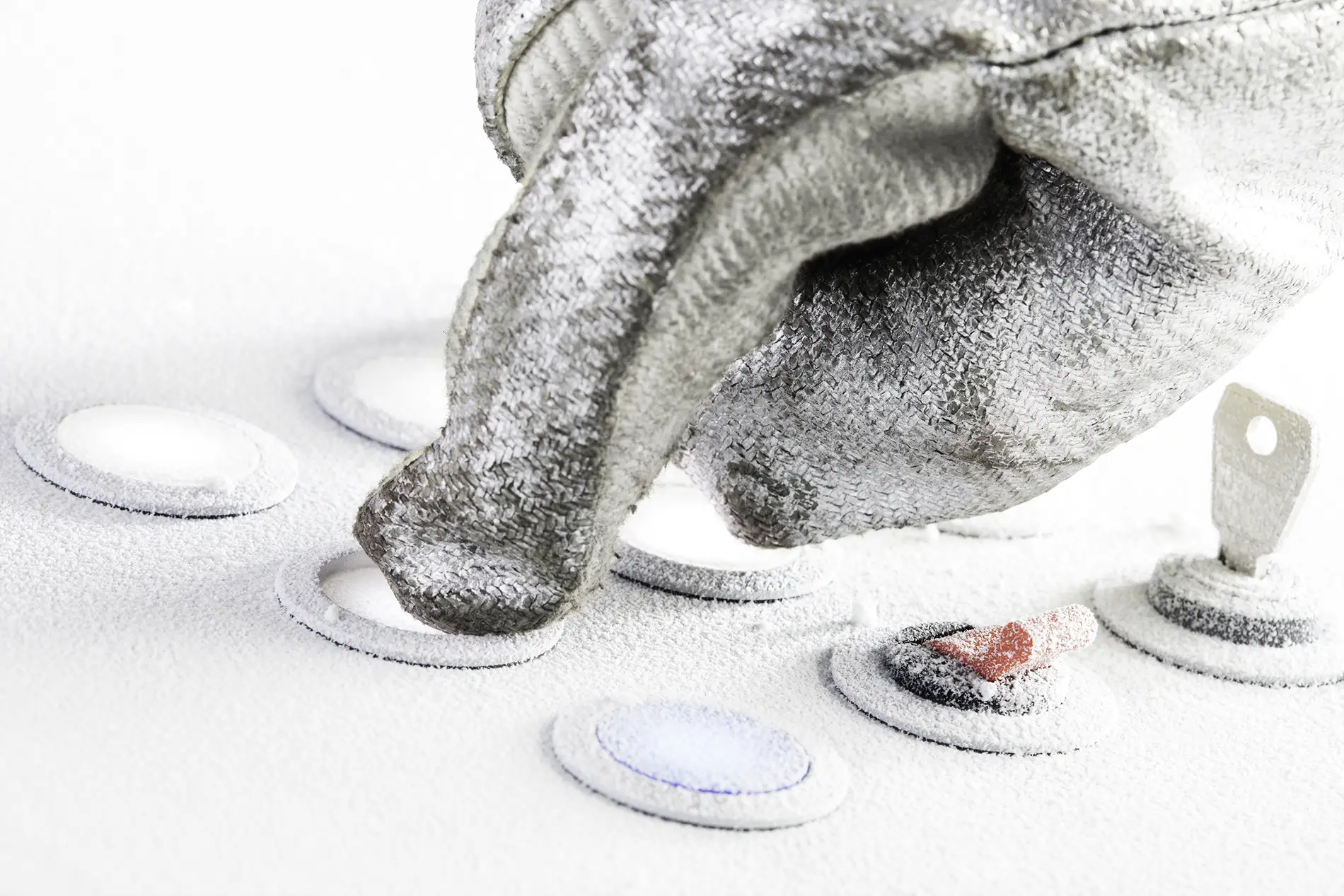 Drucktaster bis -40°C