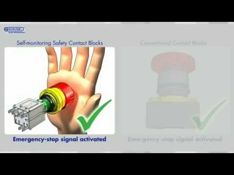 self-monitoring emergency-stop contact blocks - Georg Schlegel GmbH