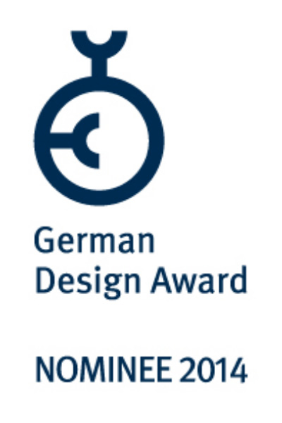 In the picture you can see the German Design Award Nominee 2014.