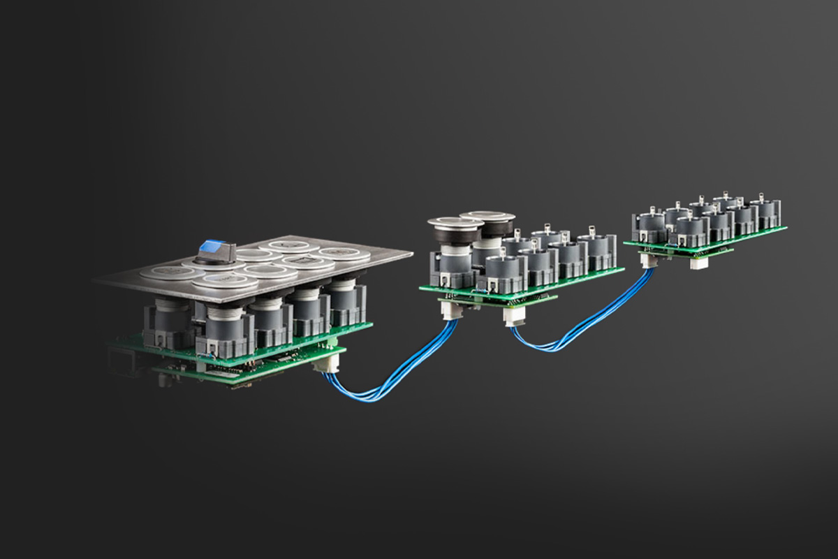 In this picture you can see a modular operating concept.