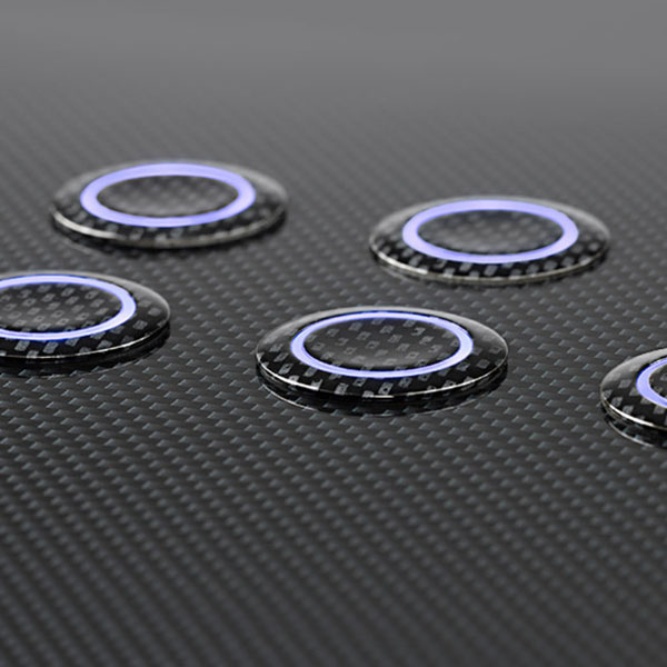 The picture shows Rontron-RJ-Exclusive pushbuttons.