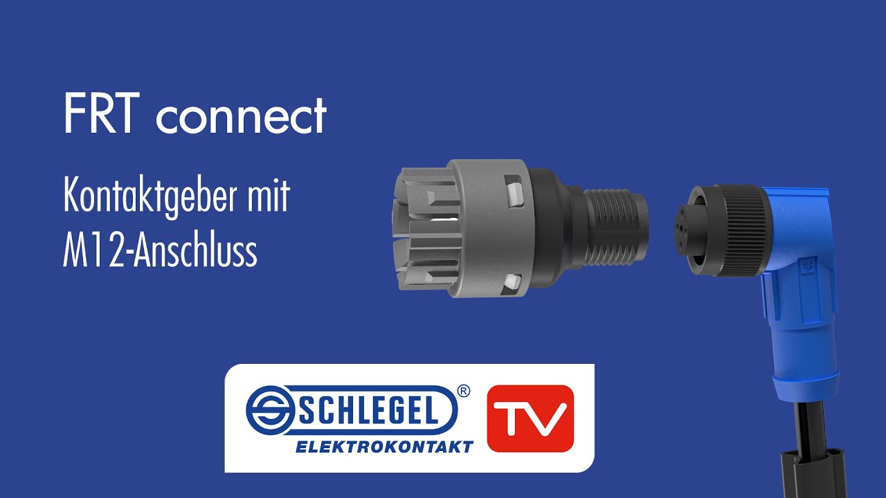 Produktvorstellung FRTconnect - Kontaktgeber mit M12-Anschluss
