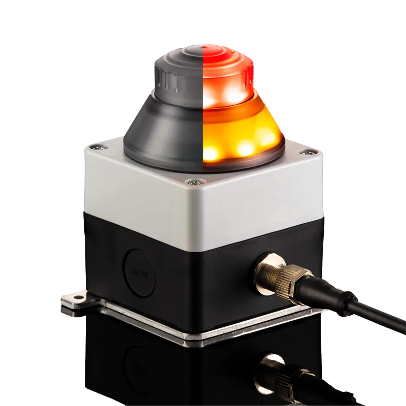 Emergency stop active/inactive