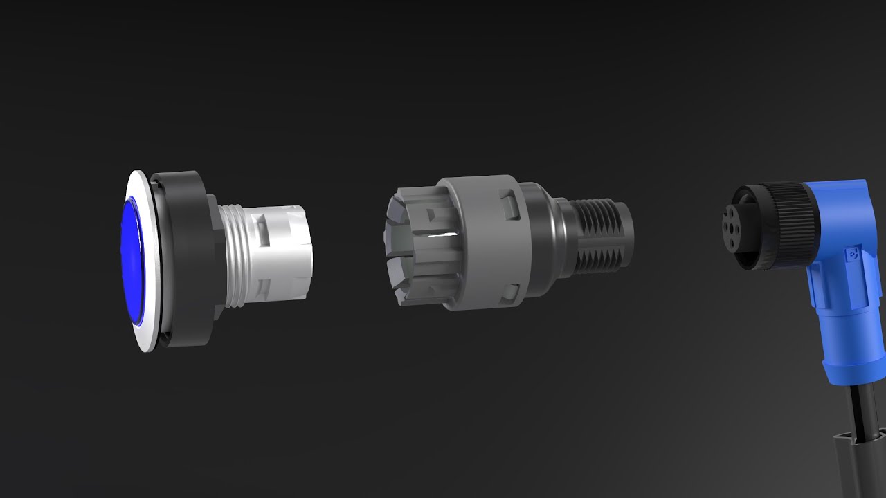 FRT connect - Contact blocks with M12 connection