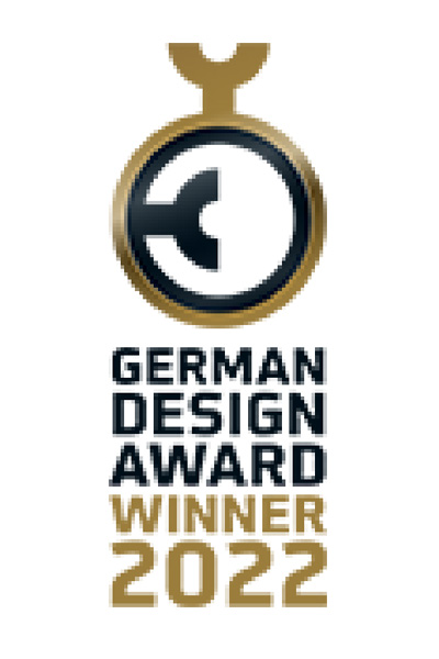 In the picture you can see the German Design Award Winner 2022.