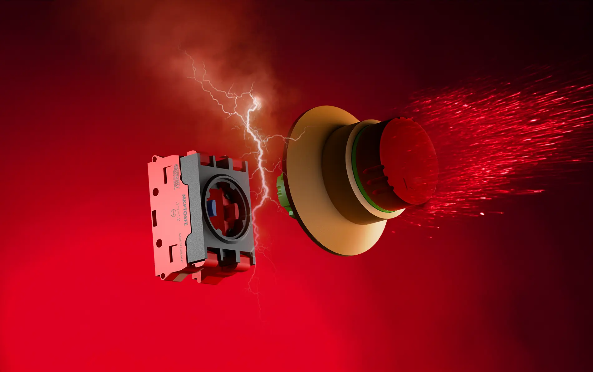 Self-monitoring emergency-stop devices: Safety without compromises